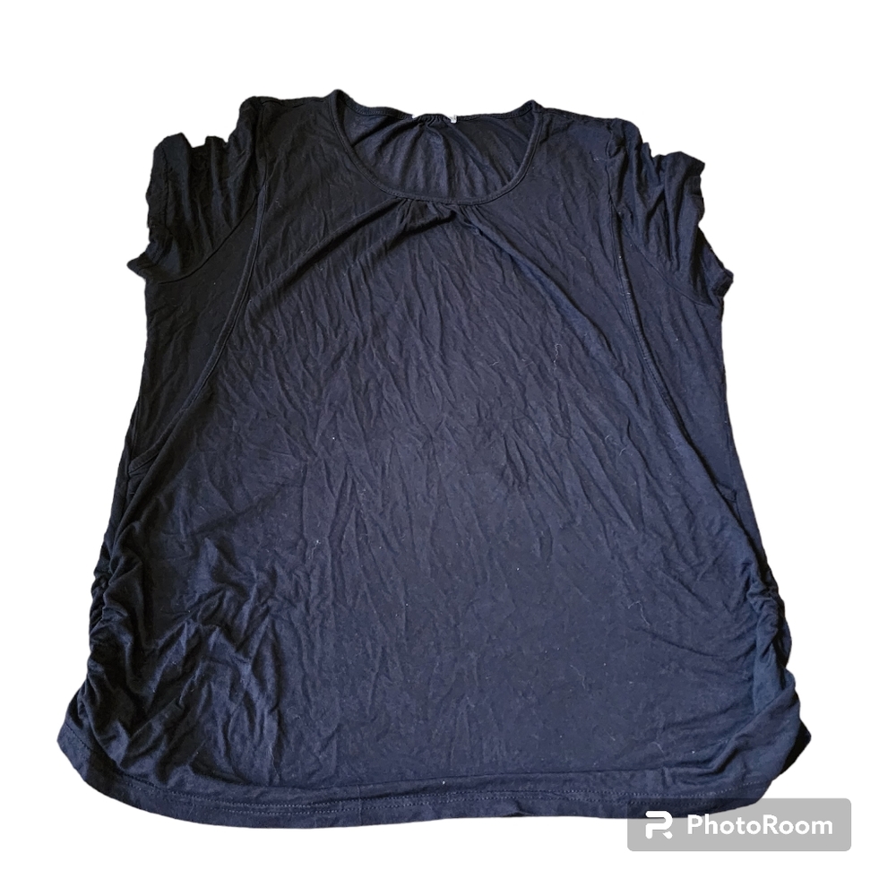 Black XXL nursing blouse